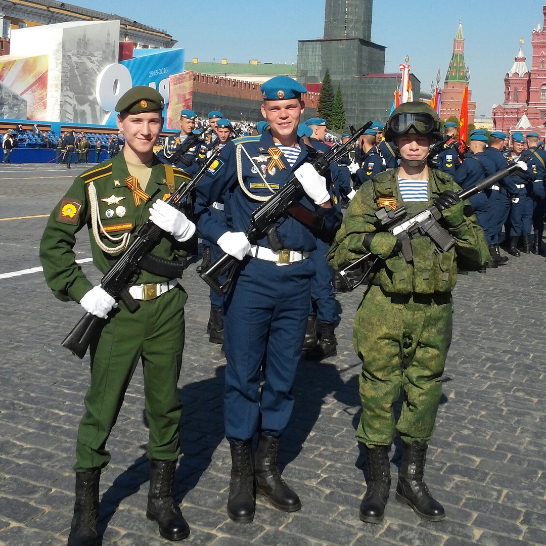Бойцы РВСК Эшелон приняли участие в Параде Победы на Красной Площади