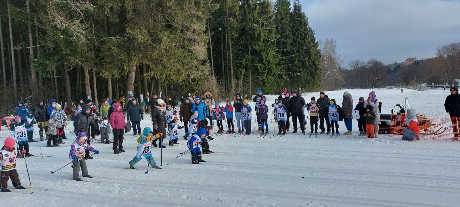 Соревнования по лыжным гонкам на кубок поселения Десеновское.