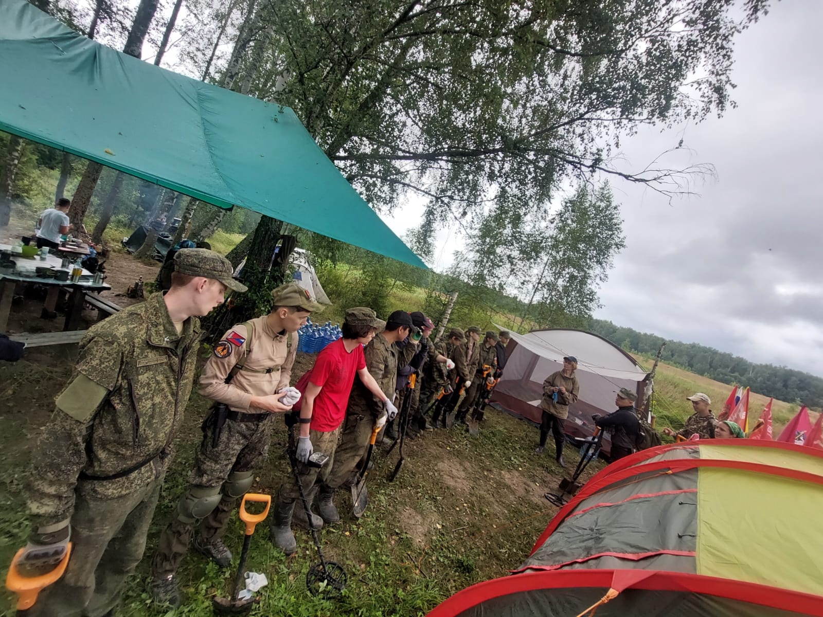 Третий летний слёт поисковых отрядов «Я помню! Я горжусь» в рамках Вахты Памяти 2025 года
