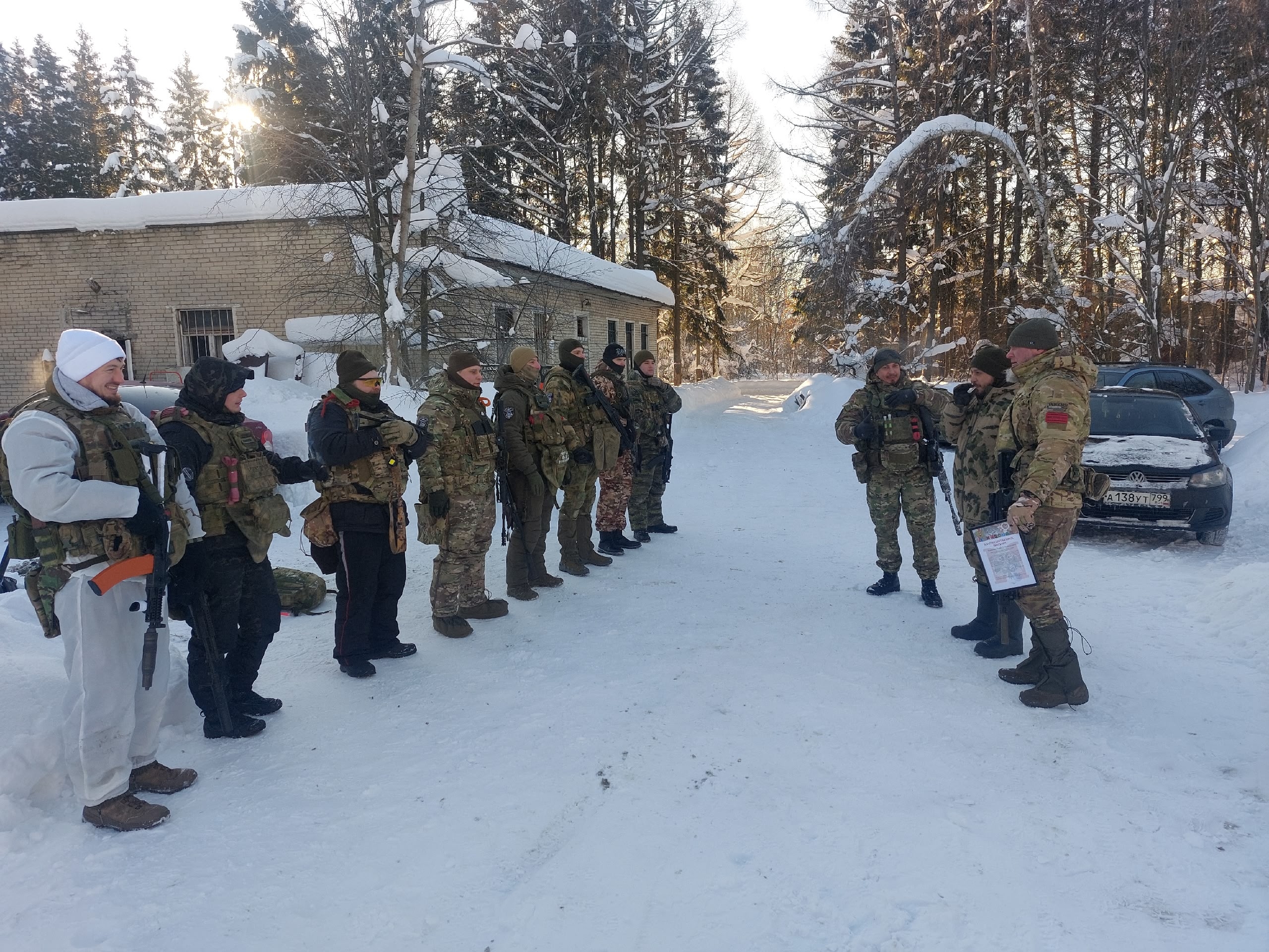 Тренировочные сборы по НВП и ГО